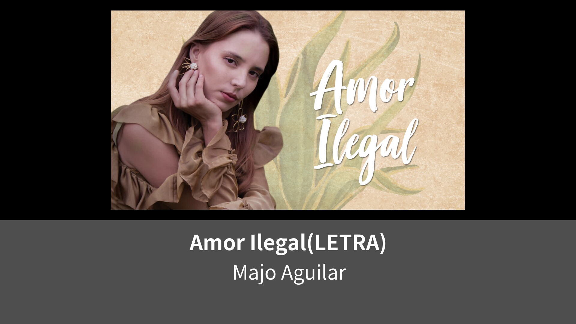 Amor Ilegal Letra Lemino