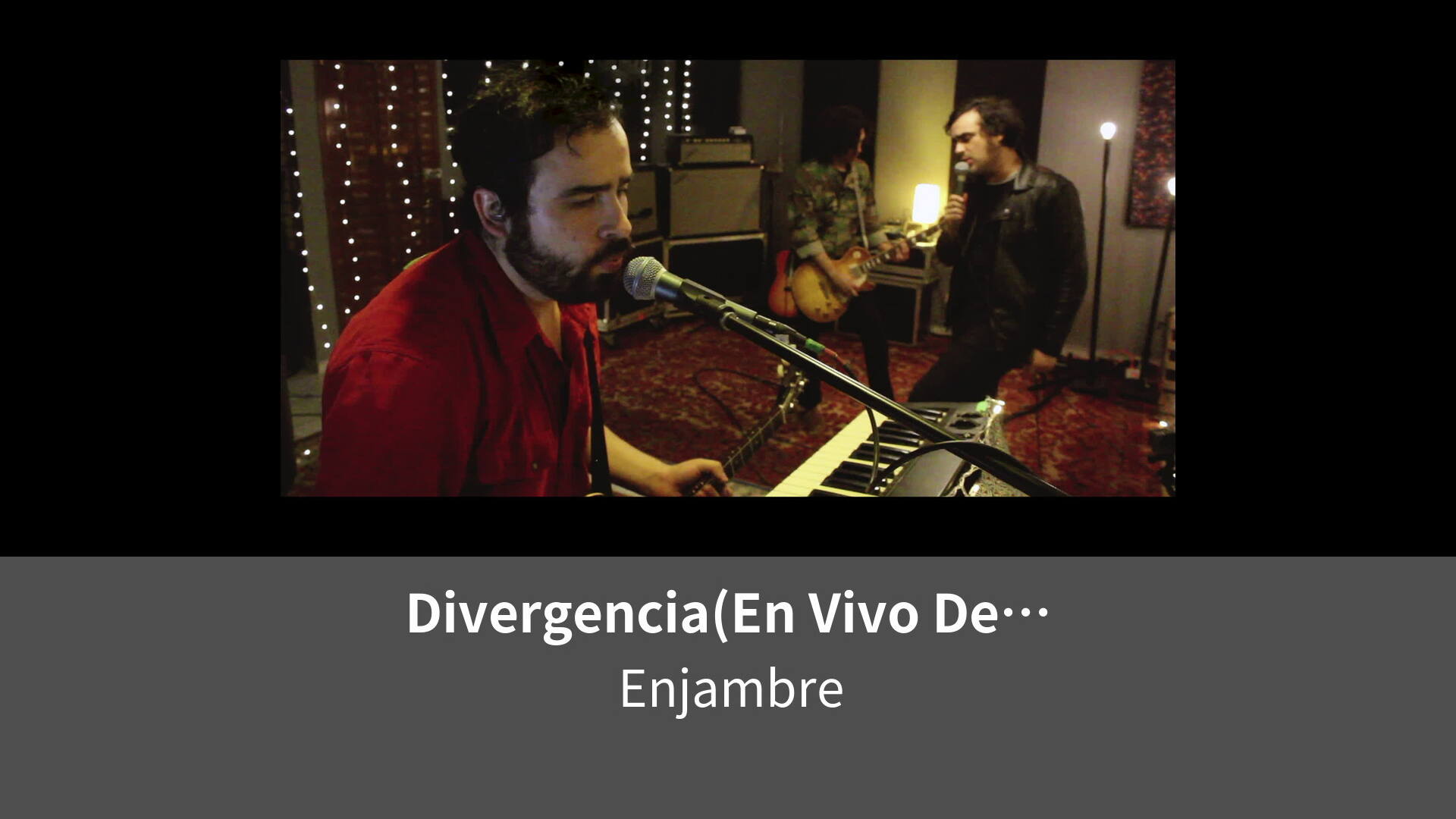 Divergencia En Vivo Desde La Sala De Ensayos Leminoレミノドコモの新しい映像