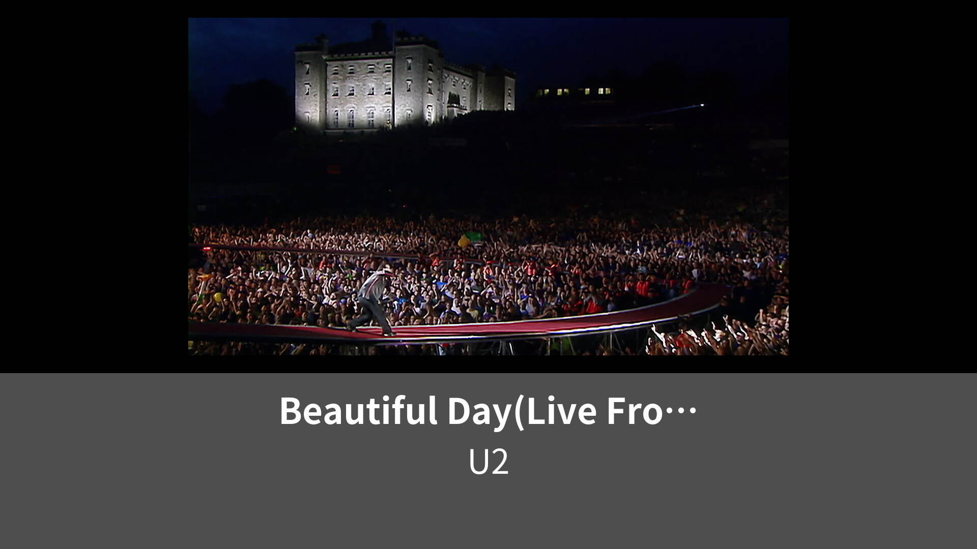 Beautiful Day Live From Slane Castle Ireland 2001 Remastered 2021