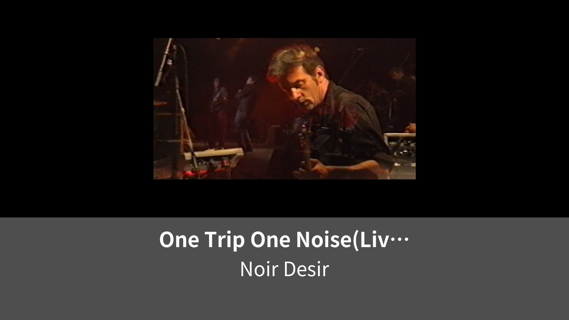 One Trip One Noise Live Officiel Eurockennes De Belfort 2002 Lemino