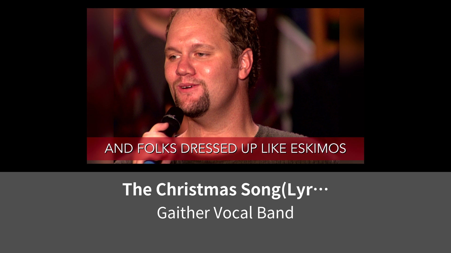 The Christmas Song Lyric Video Live At Alabama Theatre Birmingham