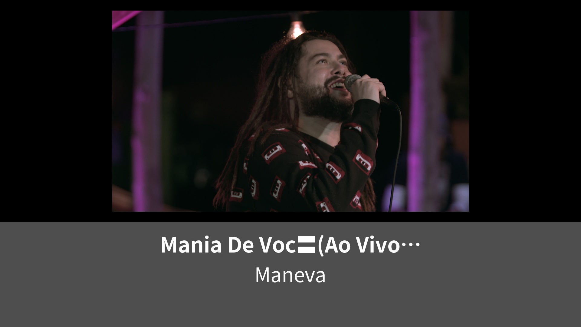 Mania De Voc Ao Vivo Em So Paulo Tudo Vira Reggae Ii