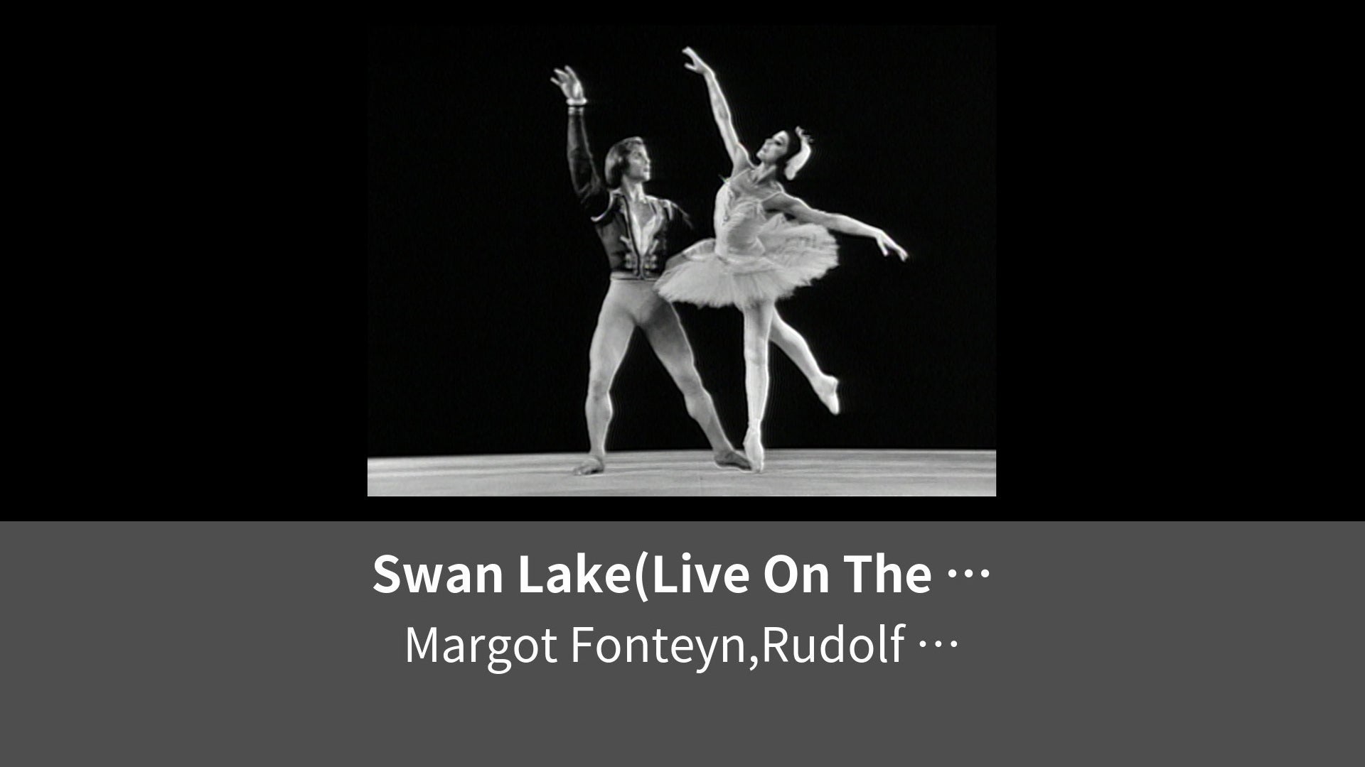 Swan Lake Live On The Ed Sullivan Show May Lemino