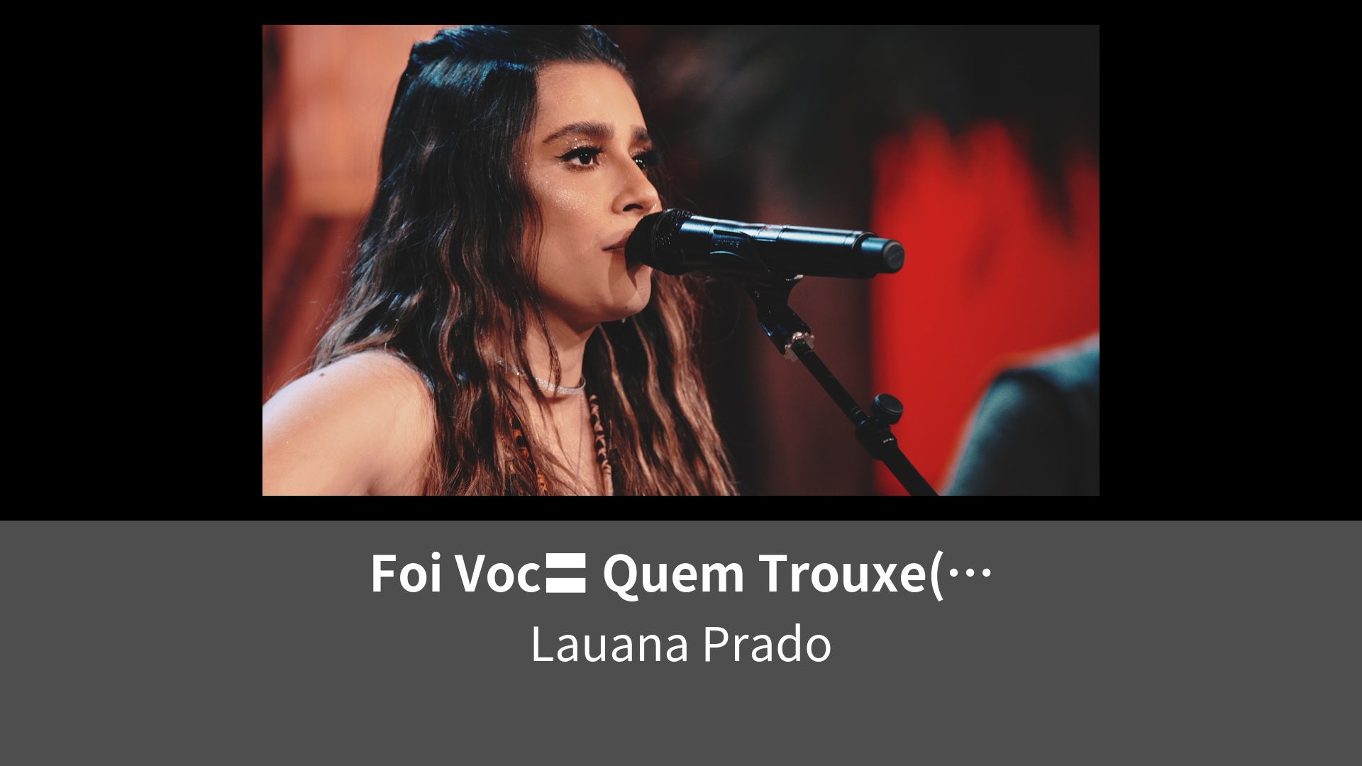 Foi Voc Quem Trouxe Ao Vivo Em So Paulo 2022 Leminoレミノドコモの新しい