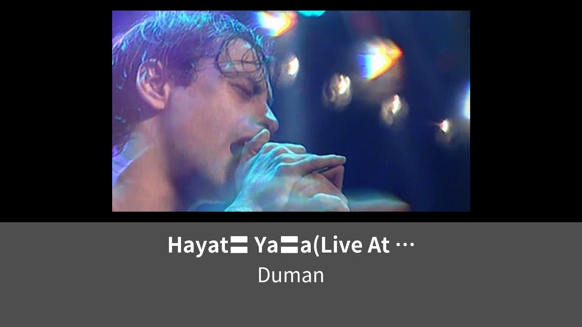 Hayat Yaa Live At Bostanc Gsteri Merkezi Stanbul 04 Ekim 2003