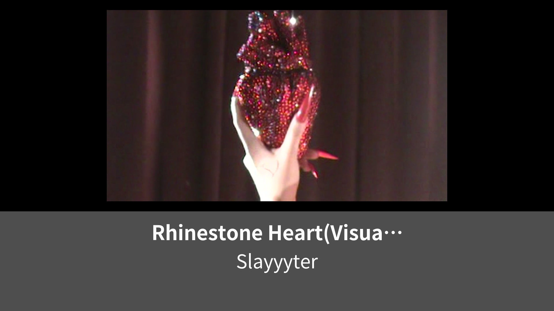 Rhinestone Heartvisualizer Lemino