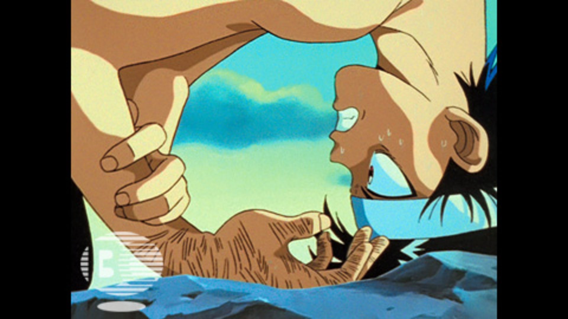 セル画 幽遊白書 玄海師範 若い時 暗黒武術会