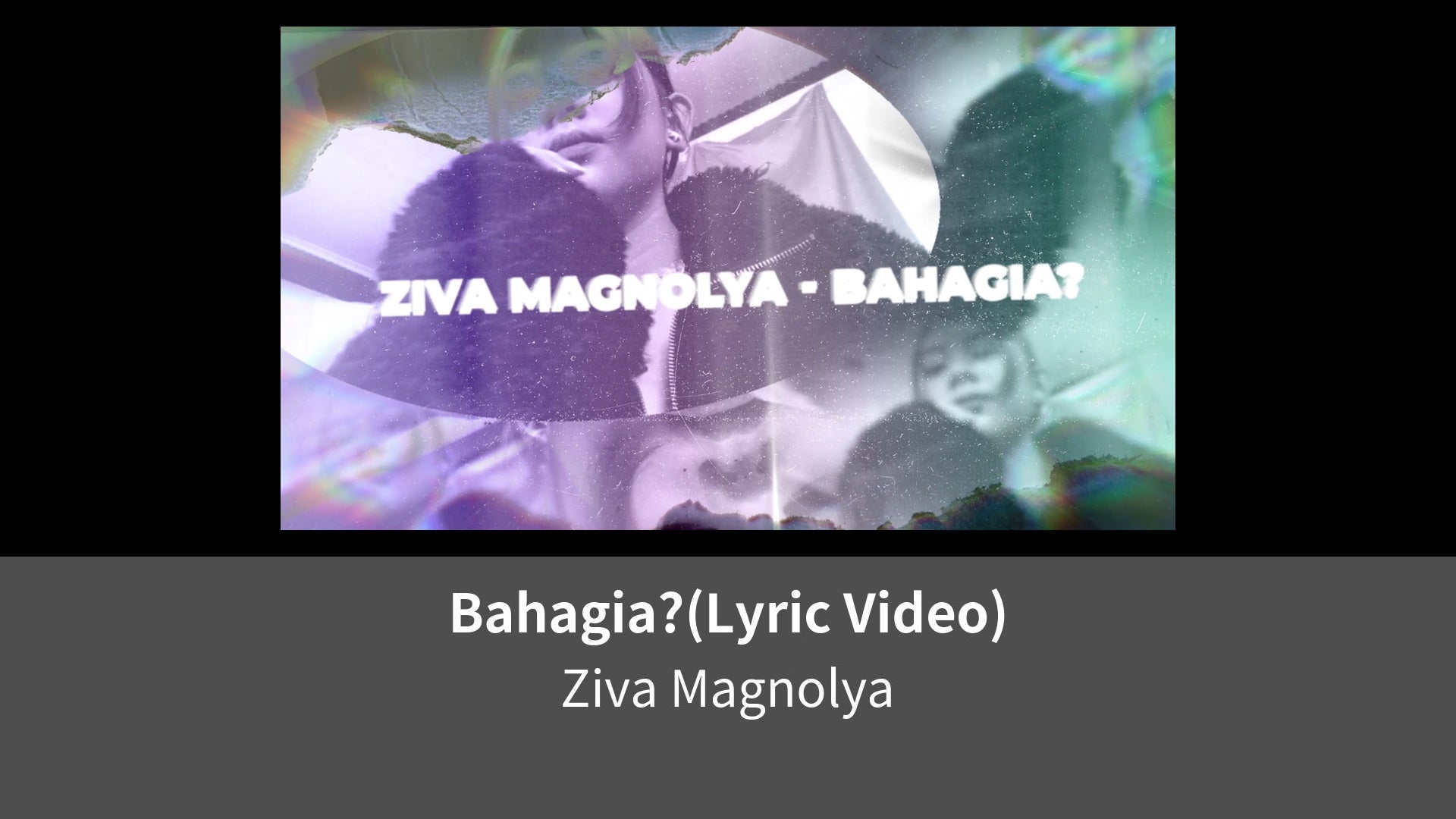 Bahagia Lyric Video Lemino