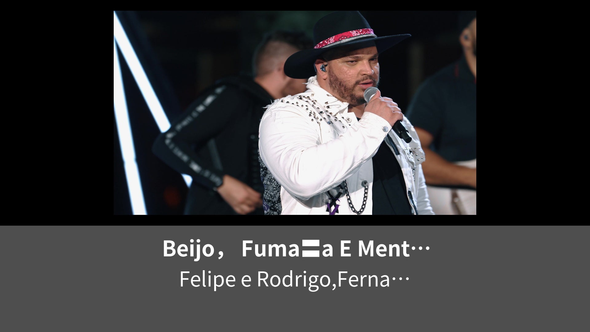 Beijo Fumaa E Mentira Ao Vivo Em So Paulo Lemino