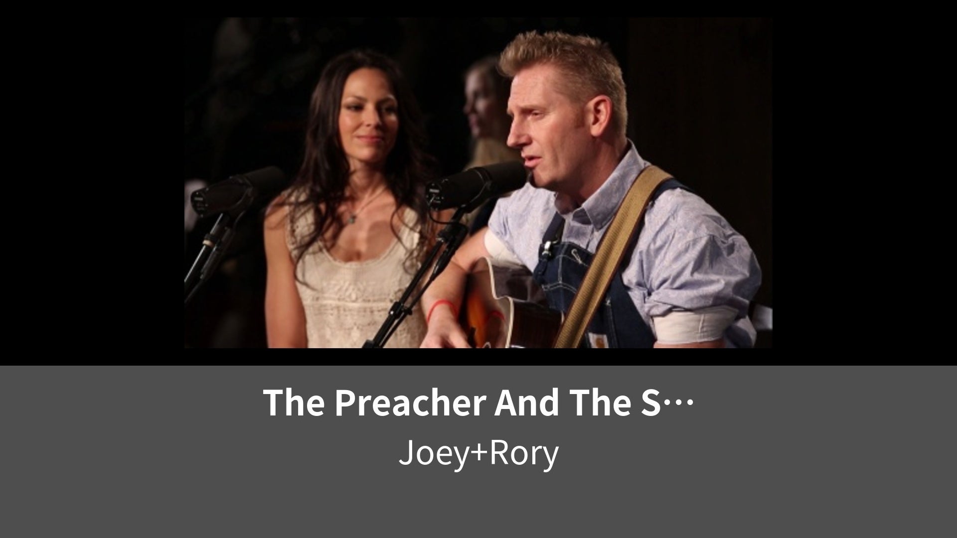 The Preacher And The Stranger(Live At The West Barn， Nashville， TN/2013 ...