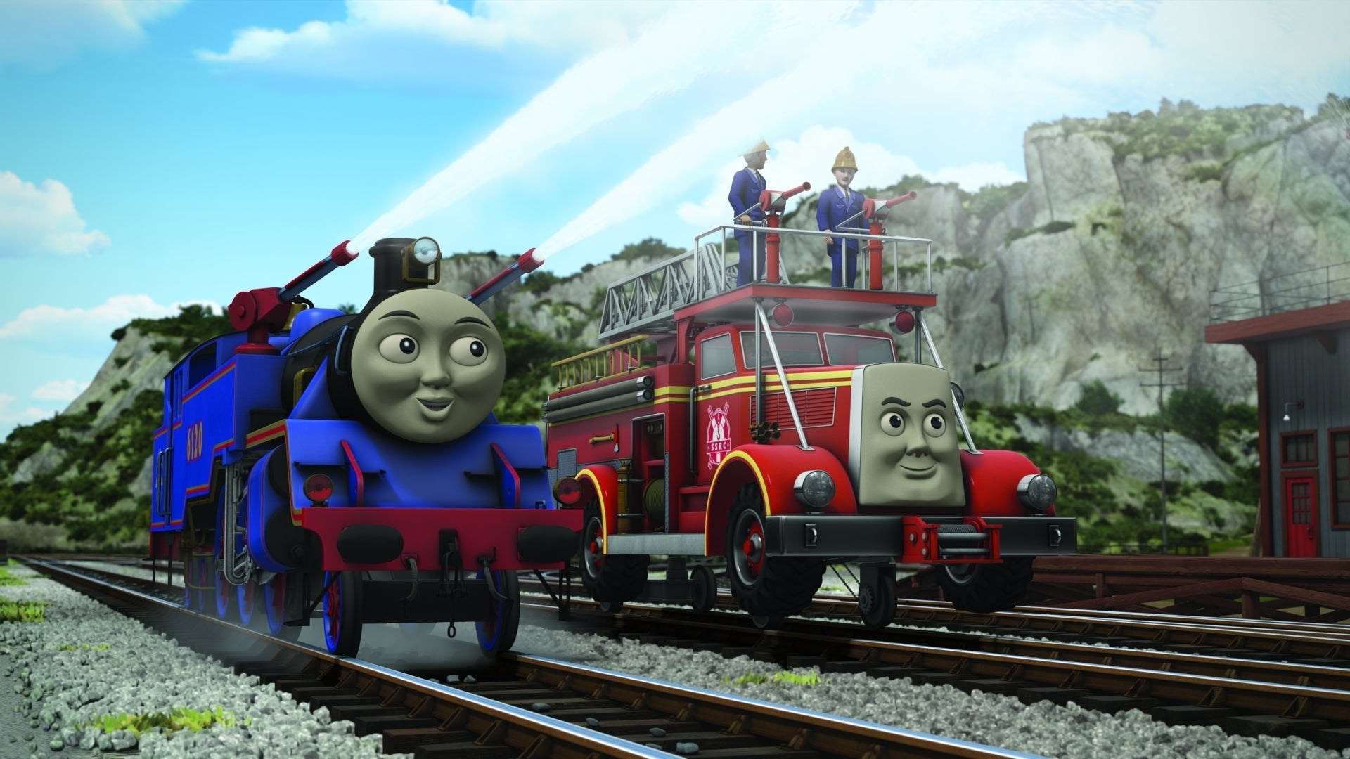 きかんしゃトーマス シリーズ17 ＃6 Lemino（レミノ）／ドコモの新しい映像サービス 知らなかった、大好きへ。