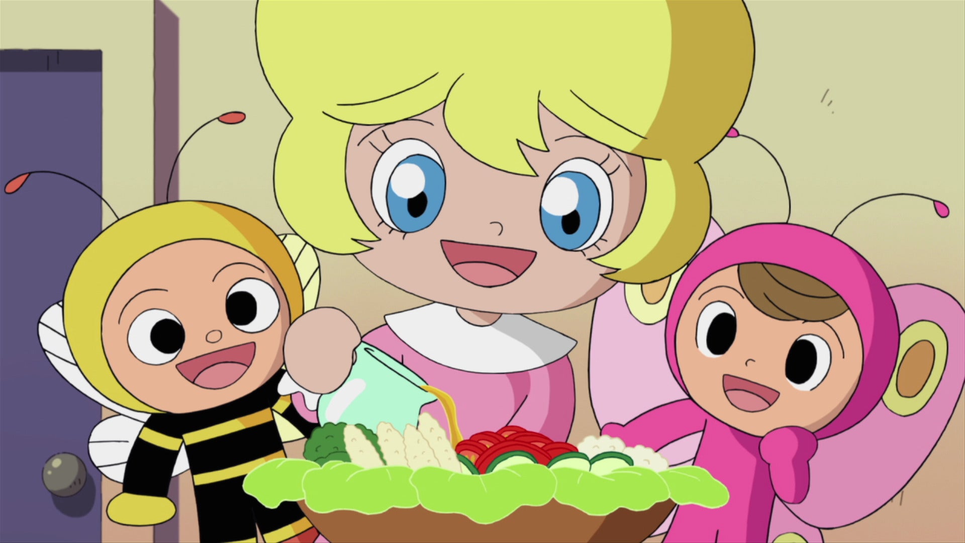 アンパンマン QHD(1080×960) ゆきんこゆきちゃん,あざみちゃん アニメ-スマホ用画像362264【アンパンマン