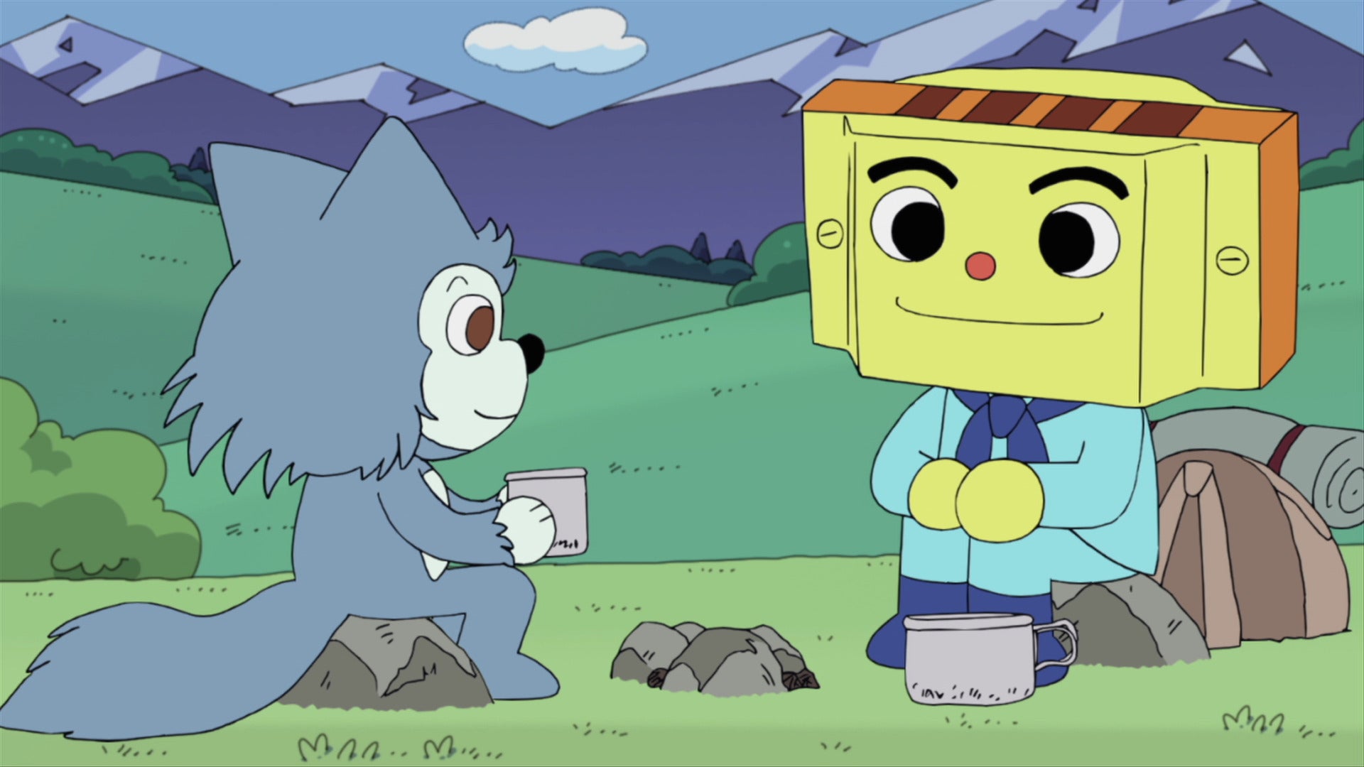 アンパンマンチャンネル ちびおおかみとハーモニカくん | Lemino