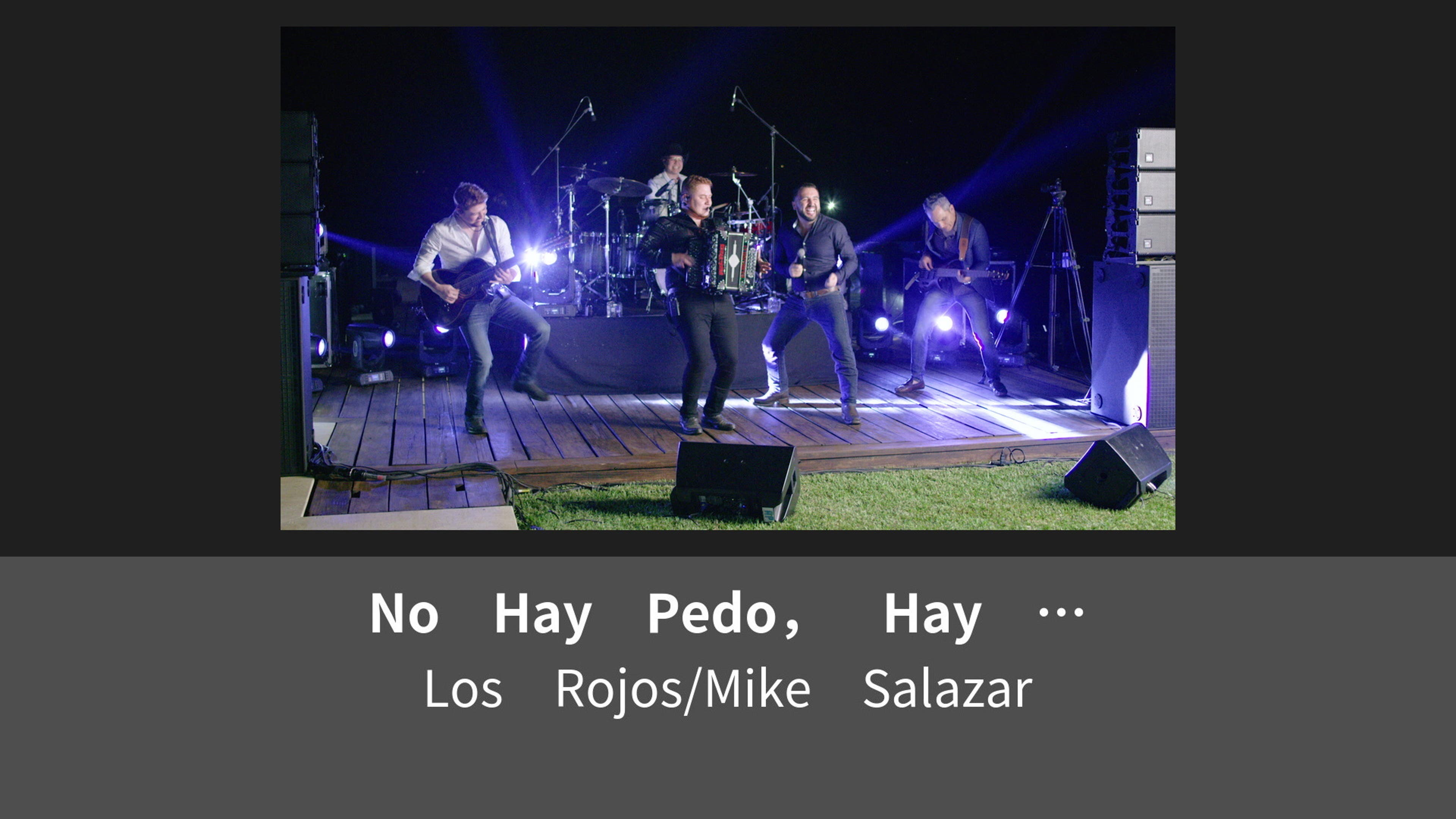 pedo No Hay Pedo， Hay Peda（En Vivo） | Lemino(レミノ) - 映画・ドラマ・アニメや音楽・ライブが見放題 |  ドコモの動画配信サービス