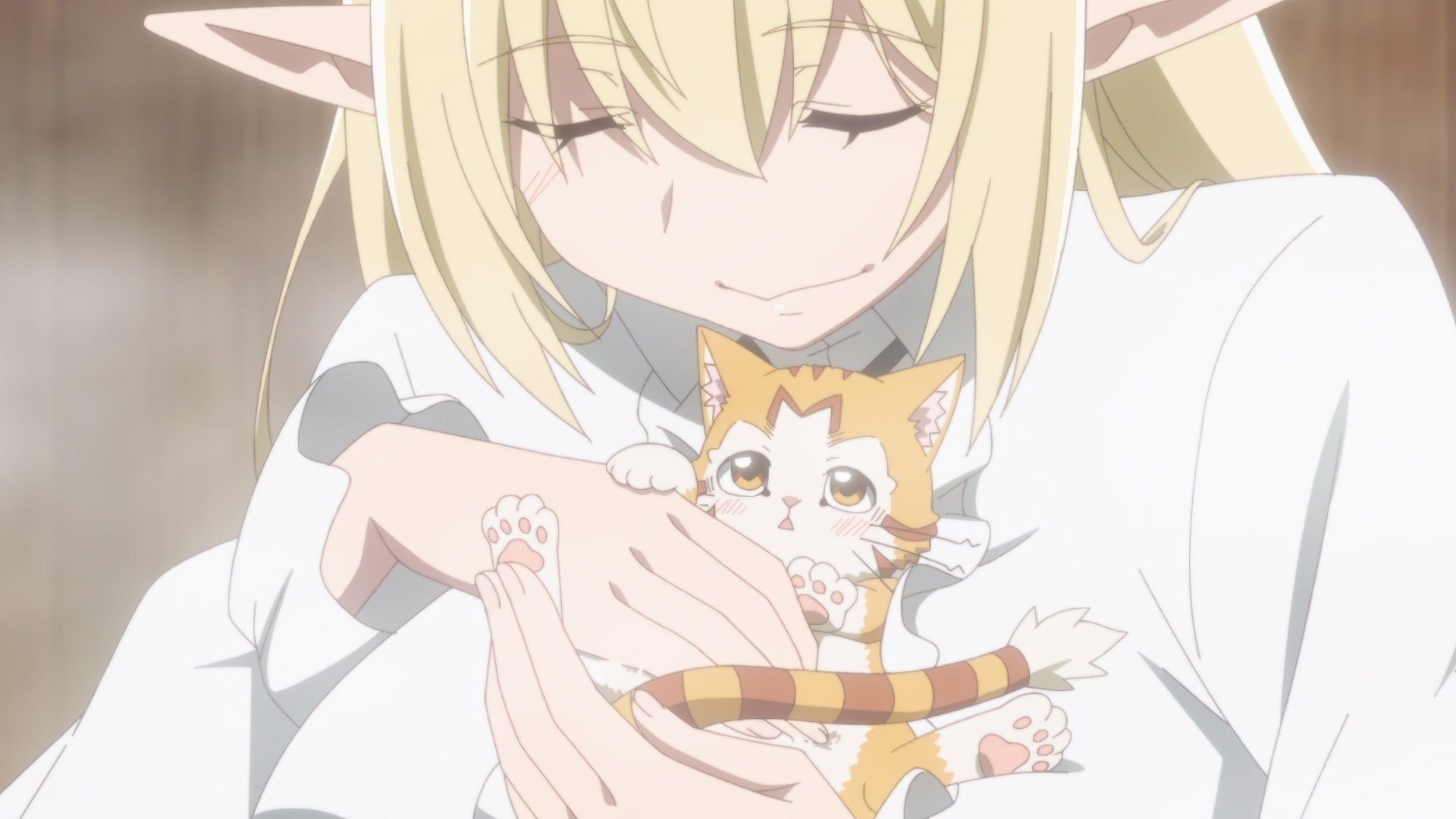 Sランクモンスターの《ベヒーモス》だけど、猫と間違われてエルフ娘の