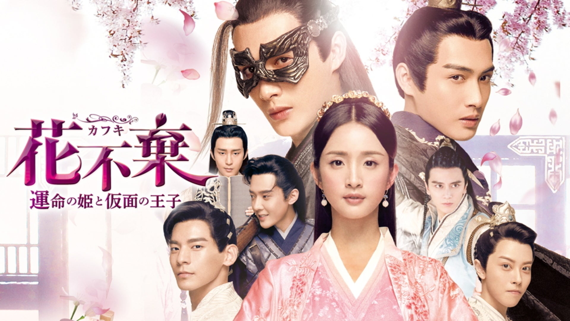 花不棄(カフキ) 運命の姫と仮面の王子 DVD-SET1.2.3.4｜DVD
