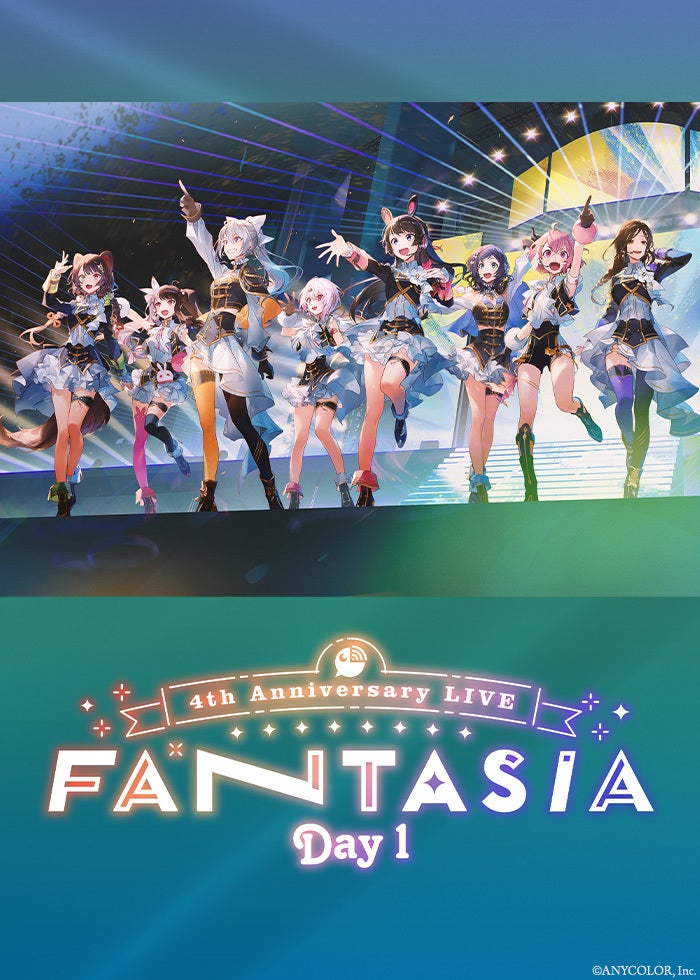 にじさんじ 4th Anniversary LIVE FANTASIA にじさんじ4th Anniversary LIVE 「FANTASIA」DAY2（1月23日(日