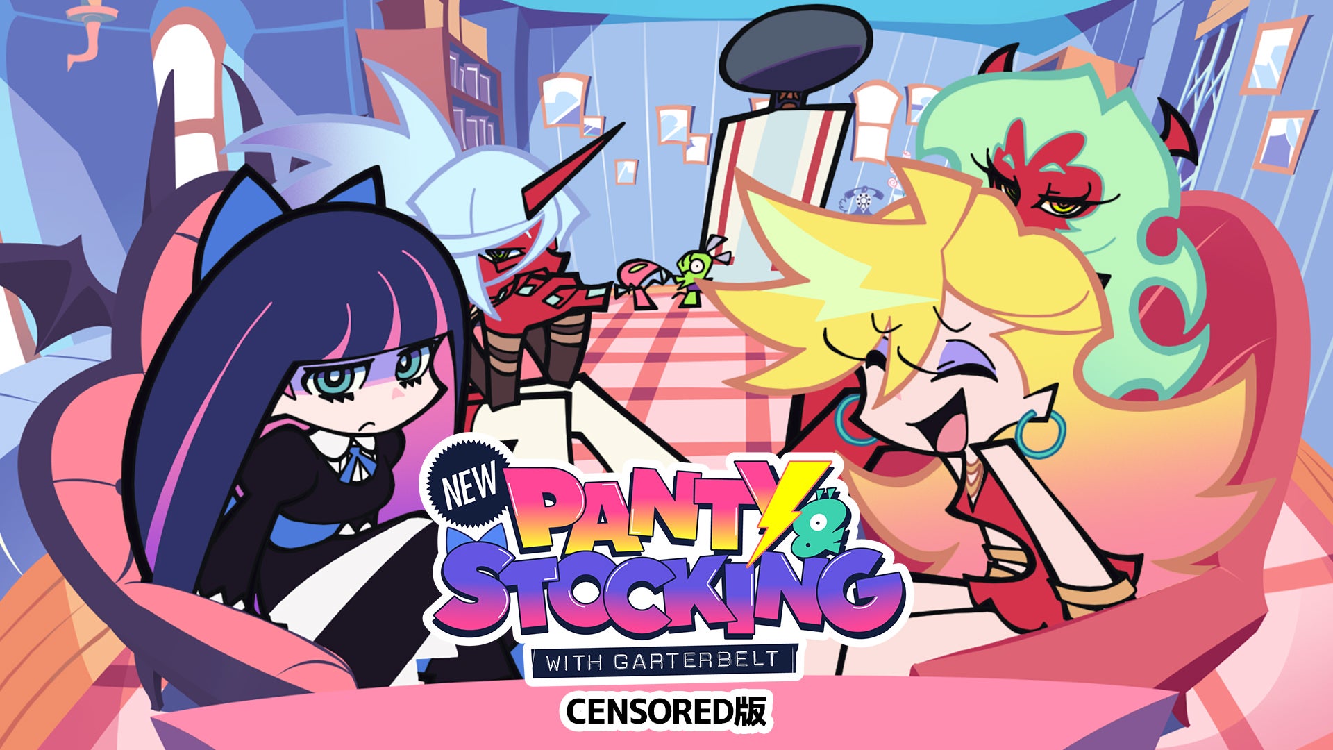 New PANTY ＆ STOCKING with GARTERBELT【CENSORED版】 | Lemino